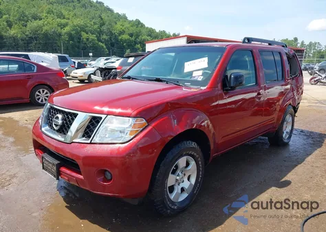 2008 Nissan Pathfinder S из США, поврежденный, VIN 5N1AR18B18C620903